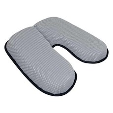 전립선방석 U자방석 쿠션 보호 골반 사무실 골절 시트, 화이트 A, 화이트 A