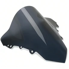 호환 703RR 2025 오토바이 더블 버블 윈드스크린 윈드 디플렉터 윈드실드 액세서리 (ZONTES RR 2024-2026, 03 Grey-WRS LOGO