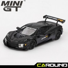 미니지티 1186 1:64 쉐보레 콜벳 Z06 GT3.R 로드 아메리카 테스트카, 1개