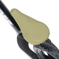 자전거 안장 쿠션 메모리폼 충격흡수 아이레 커버 스트라이더 페달 없는 킥보드 유아 스트라이더용 무지, 카키색