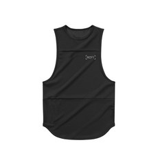 男士圖形圓領背心