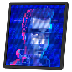 FDUCE 데스크톱 픽셀 스크린 64 x 64px, 1개, 블랙