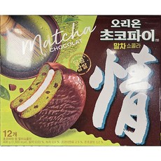 오리온초코파이 말차쇼콜라 12p, 408g, 1개