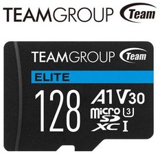 Team 十銓 ELITE microSD TF 記憶卡 32G 64G 128G U1 A1 C10 高速, 1個, 128GB, 128GB