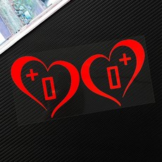 혈액형 스티커 오토바이 헬멧 스티커 A B O AB형 반사 스티커 방수 스티커, O+, 2개