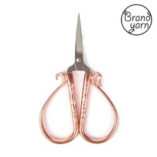 브랜드얀 감성 db 가위 10cm, 실버, 1개