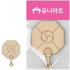 제삼오스토어 팬시우드 부채 집콕놀이 만들기놀이 창의활동 꾸미기공예