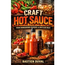 (영문도서)Craft Hot Sauce: From Homegrown Peppers to Bottled Heat: Grow Ferment Blend a... Paperback, Independently Published, English, 9798244544756