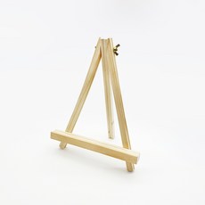 펀치니들 원단 수틀 털 실 이젤 니들 재료, 나무 이젤, 1개, E1158