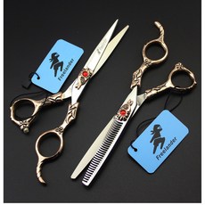 髮品聯盟 神彩 紅鑽 個性美髮剪 專業美髮剪刀 寵物美容剪刀 平剪 乾剪 打薄剪 打薄刀, 1個