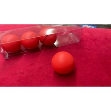 808 MAGIC 魔術道具 808球 單球 單shell 一球變四 舞台用球 台灣製, 紅色單球, 1個