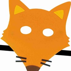 동물가면띠 여우 역할놀이교구