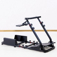레이싱 휠 거치대 운전게임 자동차 부품 시뮬레이터 후면 브래킷, 2. 앞좌석+리어(핸드로우 포함)+핸드브레이크, 1개