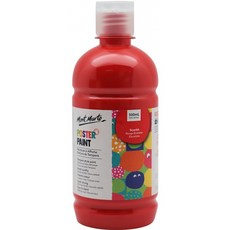 Mont Marte蒙馬特 無毒不透明廣告顏料 500ml 單售 美術繪畫顏料, 基本色 20