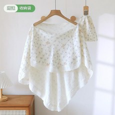 蕾絲哺乳巾 純棉披肩 贈收納袋, 蕾絲邊哺乳巾送收納袋 蝴蝶結小熊
