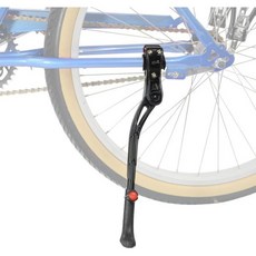 루미트레일 센터 마운트 자전거 킥스탠드 2429인치 성인 산악 크루저 로드 바이크 빠른 높이 조절, 리어 마운트 / 검정