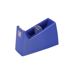 SDI手牌 桌上型膠帶台 0505B 文具用品 美工小物 防滑底座 膠帶座 膠帶切台, 1個, 藍色