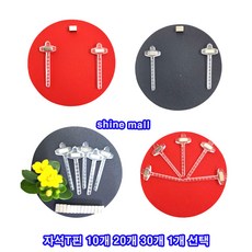 (소량판매) 생화 코사지 자석T핀 10개 20개 30개 1개 선택/화훼장식기능사 준비물, 1.10pcs