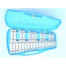 명창 실버스타 공명 실로폰27키(하늘색)실버음판, 1개, 하늘, 27판