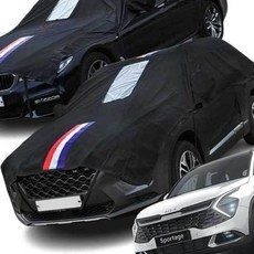 KSZ 스포티지 NQ5 블랙박스 자동차커버 성에방지 하프커버 자동차 덮개