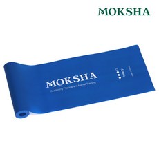 모크샤 코어트레이닝 탄성 근력밴드, 블루(레벨3), 1개