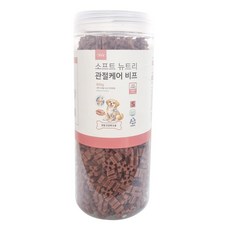 펫봉봉 소프트 뉴트리 3종 강아지 영양 간식 관절 장 올인원 컨디션 케어 대용량, 1개, 800g, 관절케어 비프(S)