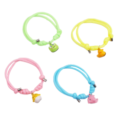 하니펫 반려동물 예쁜 폴리 케릭터방울 목걸이, 1개, 핑크