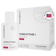 Cymbiotika 肌酸+ 脂質體遞送 覆盆莓 20入, 1個, 600ml