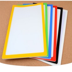 [고움터] 탈부착이 포켓패드 A4 매장광고판, 빨강