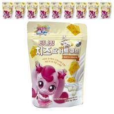 캐치티니핑 치즈요거트 큐브 18g x10개 동결건조 스위프트크림치즈 플레인요거트 함유, 10개