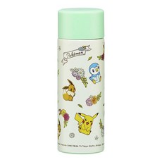 Skater 寶可夢小巧不鏽鋼杯瓶, 1個, 120ml, Pokémon 寶可夢