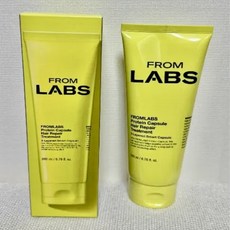 [정품] ((fromlabs)) 프롬랩스 단백질 흡착 트리트먼트 / 극 손상 모 복구 셀프 헤어 클리닉 미용실 관리, 200ml, 2개
