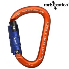 Rock Exotica Pirate ORCA-Lock HMS 梨形三段鎖鉤環, 1個