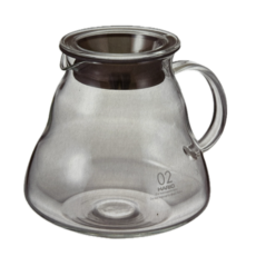HARIO V60 Range Server 耐熱玻璃壺, 透明, 360ml, 1個