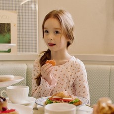 여아동 H008 베리베어 긴소매 파자마 세트 OR26SGGAH008