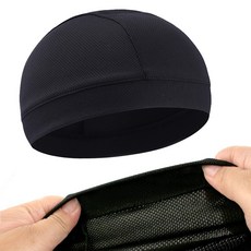 땀흡수 자전거 이너캡 라이딩 오토바이 스컬캡 헬멧 속모자 안전모