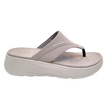 GOLD PIGEON 輕量氣墊運動夾腳拖 C33 5658 防水防滑橡膠底居家拖鞋, 淺灰,39號