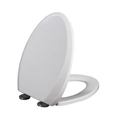 通用型加厚耐用馬桶蓋，簡約時尚設計，易清潔安裝，多種尺寸可選, 大V型緩降馬桶蓋, 1個