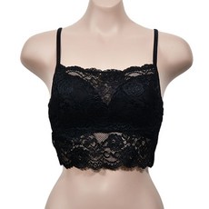 소곳 여성스러운 올 레이스 풀컵 몰드 B컵 탑브라