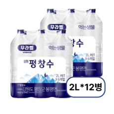 강원 평창수 2L 12개 (무라벨/유라벨 랜덤발송)