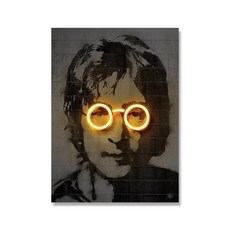 네온 사인 모나리자 포스터 로봇 아트웍 캔버스 페인팅 인쇄 벽 그림 게임 룸 침실 장식, I. 80x120cm no frame, 4. TP671-10