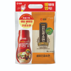 샘표 비빔장 360g + 오리지날 진공소면 500g, 2세트