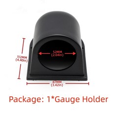 52mm 타코미터 RPM 부스트 수온 오일 온도 배기 게이지 전압계 LCD 디지털 디스플레이 7 색, 11 Gauge Cup 2