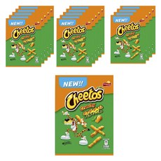치토스 크런치 체다 치즈 & 할리피뇨맛, 70g, 12개