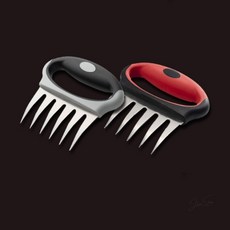 JT 바비큐 포크 다용도집개