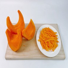 노씨고집 국내산 정품 손질 늙은호박, 1개, 1kg (늙은호박)