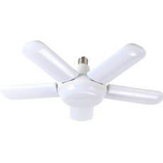 雲森 五葉燈 LED燈泡 露營燈 折疊燈 E27燈頭 車庫燈 工作燈 地攤燈泡, 暖色, 1個