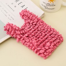 비비드 벌브 늘어나는 요술장바구니 주름시장가방, 로즈핑크, 1개