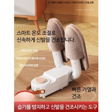 스키부츠건조기 은신발말리기 신발관리기 항온 가정용 신발건조기 자동 급속 탈취, C_화이트 터치 타이머 모델 4스탠드, 단일 모델