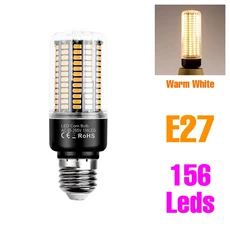 30W LED 콘 전구 E27/E26 실내 220V 천장 램프 E14 스포트라이트 가정용 조명 무플리커, 30 E27 25W Warm White